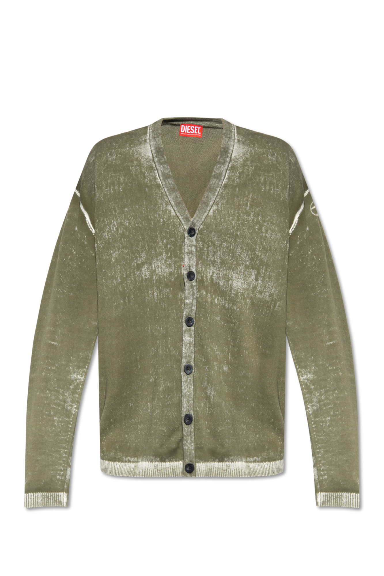 Green 'K-LARENCE-CARDIGAN-B' cardigan Diesel - Vitkac Canada